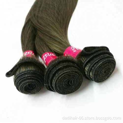 silk straight heat resistant fiber mixed two tone color T1b27 cheap hair bundles 100g,synthetic hair weave can be dyed